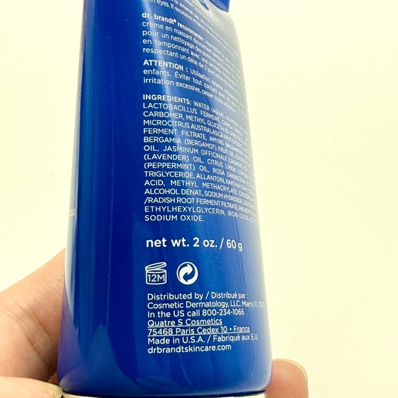 Dr. Brandt PoreDemabrasion Pore perfecting exfoliator, New, Sealed, No Box - Picture 4 of 5